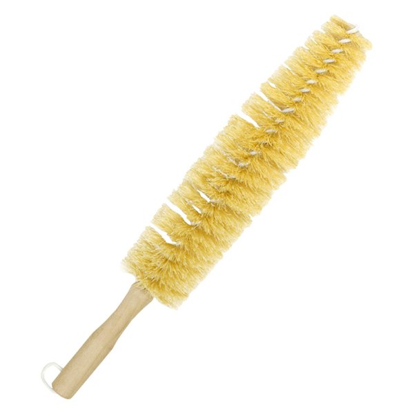 SM Arnold® - Professional Large 17" Spoke Wheel Brush with Plastic Coated Wire