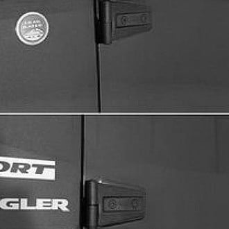 Smittybilt® - Front or Rear Upper and Lower Driver and Passenger Side Door Hinges