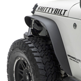 Smittybilt® - XRC Textured Black Front and Rear Fender Flares Kit