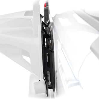 Smittybilt® - Black Tire Relocation Bracket