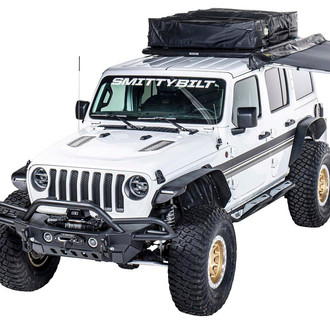 Smittybilt® - XRC Textured Black Front and Rear Fender Flares Kit