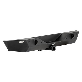 Smittybilt® - XRC Full Width Black Powder Coated Rear HD Bumper with Hitch