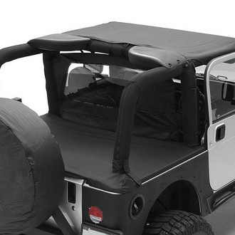 Smittybilt® - Outback Black Diamond Bikini Top