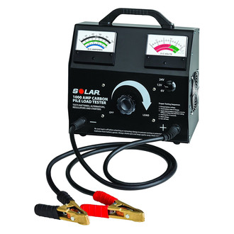 Solar® - 6 V/12 V/24 V 1000 A Carbon Pile Battery Load Tester