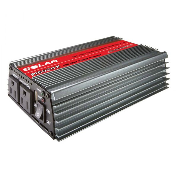 Solar® - 500W 12V DC to 110V AC Inverter