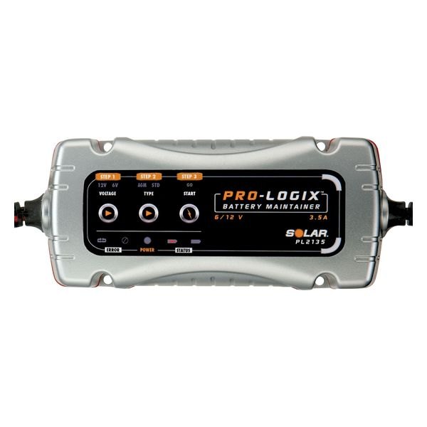 Solar® - Pro-Logix™ 6 V/12 V Portable Battery Maintainer
