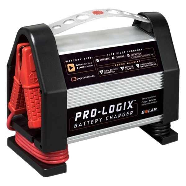 Solar® - Pro-Logix™ 12 V Portable Automatic Battery Charger