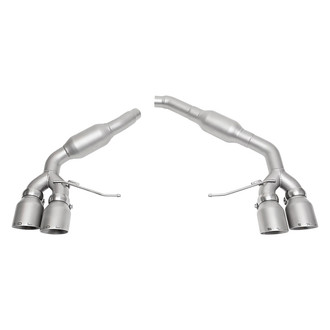 Soul Performance® - Stainless Steel Resonated Muffler Bypass Exhaust System with Quad Rear Exit
