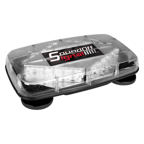 SoundOff Signal® - Magnet Mount Pinnacle Mini Amber Emergency LED Light Bar