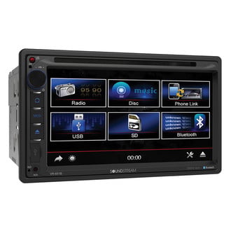 Soundstream® - 7" Touchscreen Display Double DIN Multimedia DVD Receiver with Bluetooth