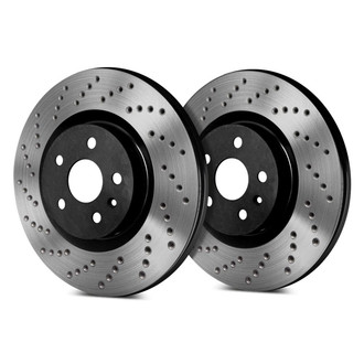 Cross Drilled Rotors After Break-In