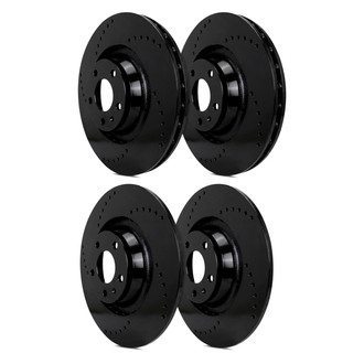SP Performance® - Cross Drilled 1-Piece Brake Rotors