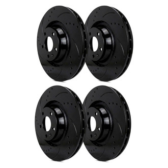 SP Performance® - Drilled and Slotted 1-Piece Brake Rotors