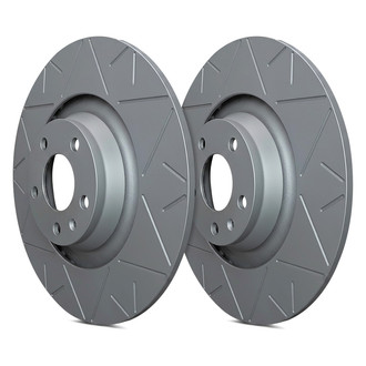 SP Performance® - Peak Slotted 1-Piece Rear Brake Rotors