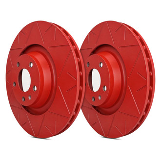 SP Performance® - Peak Slotted 1-Piece Front Brake Rotors