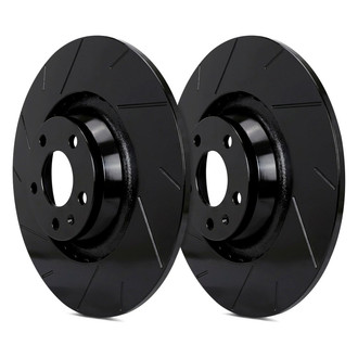 SP Performance® - Slotted 1-Piece Rear Brake Rotors