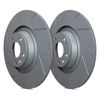SP Performance® - Slotted 1-Piece Rear Brake Rotors