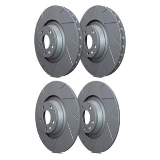 SP Performance® - Slotted 1-Piece Brake Rotors