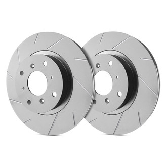 SP Performance® - Slotted 1-Piece Front Brake Rotors