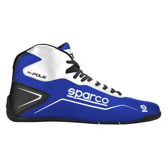 Sparco® - K-Pole Series Blue/White 40 Kart Racing Boots