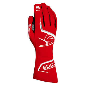 Sparco® - Arrow Series Red/Black 11 Flame-Retardant Gloves