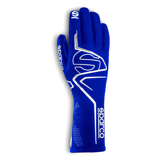 Sparco® - Lap Series Blue/White 7 Gloves