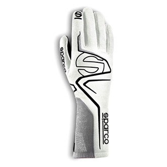Sparco® - Lap Series White/Black 11 Gloves