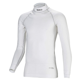 Sparco® - Shield RW-9 Series Optical White X-Small/Small Underwear Long Sleeves Shirt