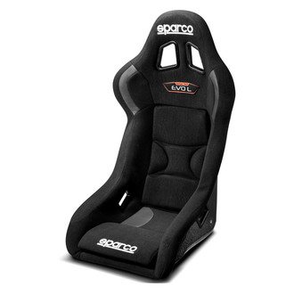 Sparco® - EVO L QRT Series Carbon Fiber Racing Seat, Black