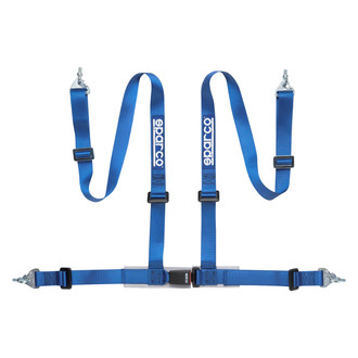 Sparco® - 4-Point Snap On Fixing Buckle Latch Street Racing Harness