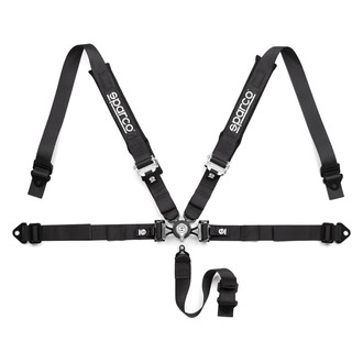 Sparco® - 5-Point Club H-4R 2" Harness, Black