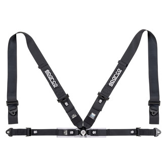Sparco® - 4-Point 3"x2" Competition Harness Set, Black
