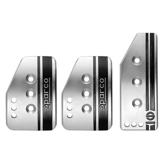 Sparco® - Settanta Series Aluminum Manual Pedal Pad Set