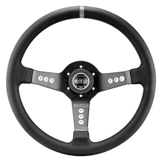 Sparco® - 3-Spoke L777 Piuma Series Street Racing Steering Wheel