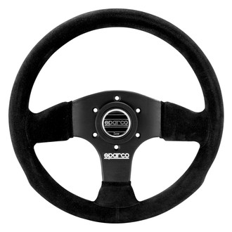 Sparco® - 3-Spoke P300 Series Competition Suede Steering Wheel