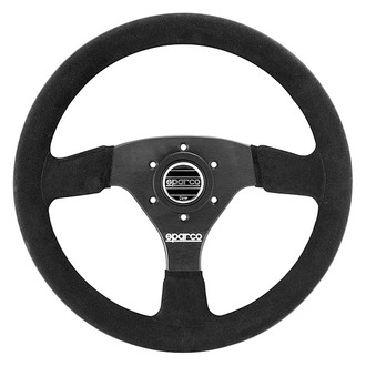 Sparco® - 3-Spoke R323 Series Competition Suede Steering Wheel