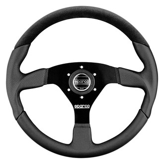Sparco® - 3-Spoke LAP-5 L505 Series Street Racing Suede Steering Wheel
