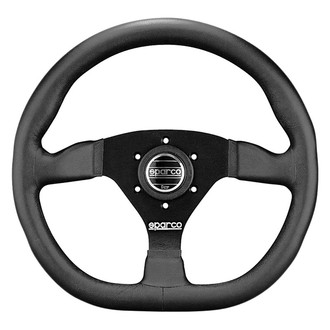 Sparco® - 3-Spoke L360 Series Street Racing D-Shape Steering Wheel