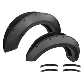 Spec-D® - OE Style Smooth Black Front and Rear Fender Flares