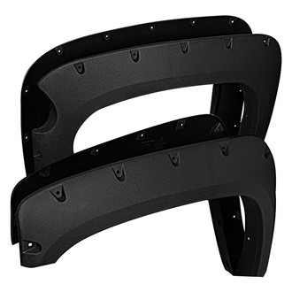 Spec-D® FDF-SIV07SB-TS-RS - Rivet Textured Black Front and Rear Fender Flares