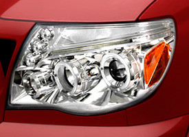 Chrome Halo Projector Headlight