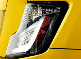 Black Fiber Optic LED Tail Light