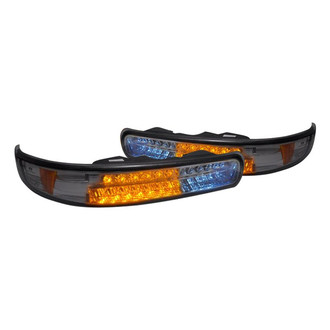 Spec-D® - Chrome Smoke LED Turn Signal/Parking Lights