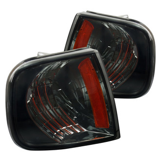 Spec-D® - Chrome Smoke Crystal Turn Signal/Corner Lights