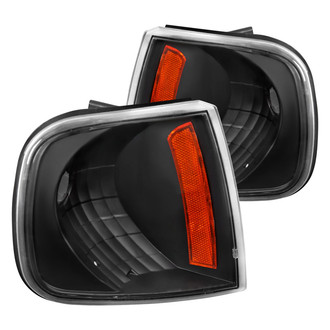 Spec-D® - Black Crystal Turn Signal/Corner Lights