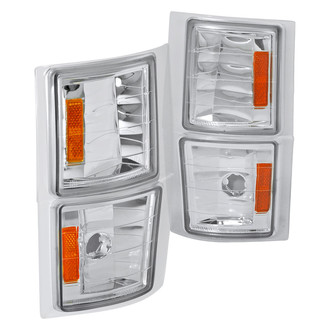 Spec-D® - Chrome Crystal Turn Signal/Corner Lights