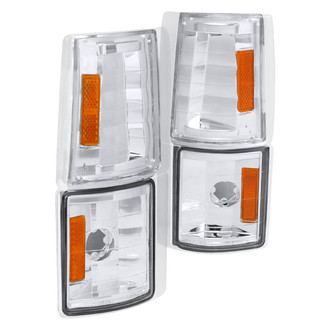 Spec-D® - Chrome Crystal Turn Signal/Corner Lights