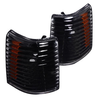 Spec-D® - Black Crystal Turn Signal/Corner Lights