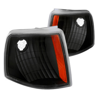 Spec-D® - Black Crystal Turn Signal/Corner Lights