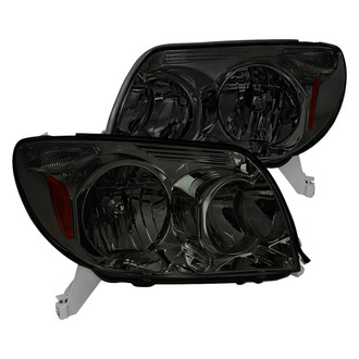 Spec-D® - Driver and Passenger Side Chrome/Smoke Euro Headlights